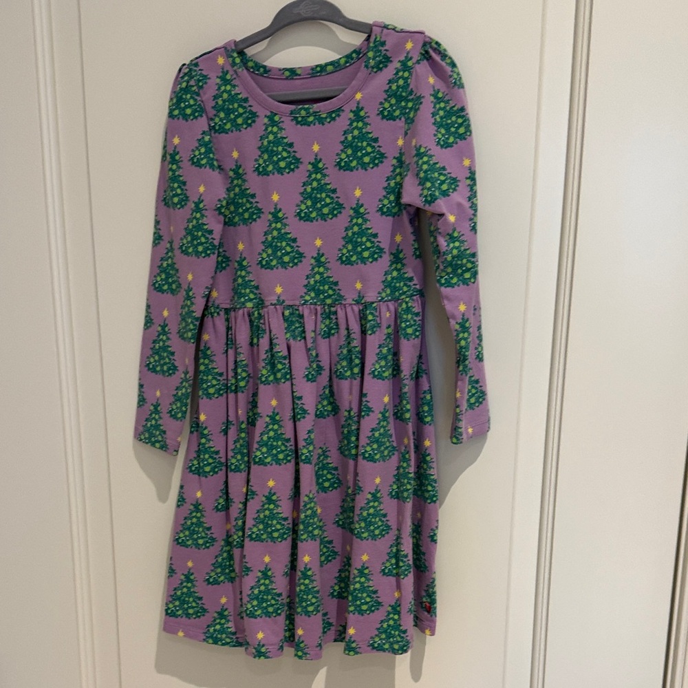 Pink Chicken Organic Steph Dress Lavender Forest